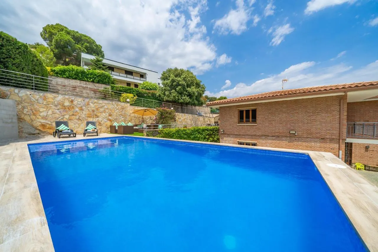 Villa Santa Cristina Lux, Ideal Familias, Frente Al Mar - Cala Treumal Blanes Spanyolország